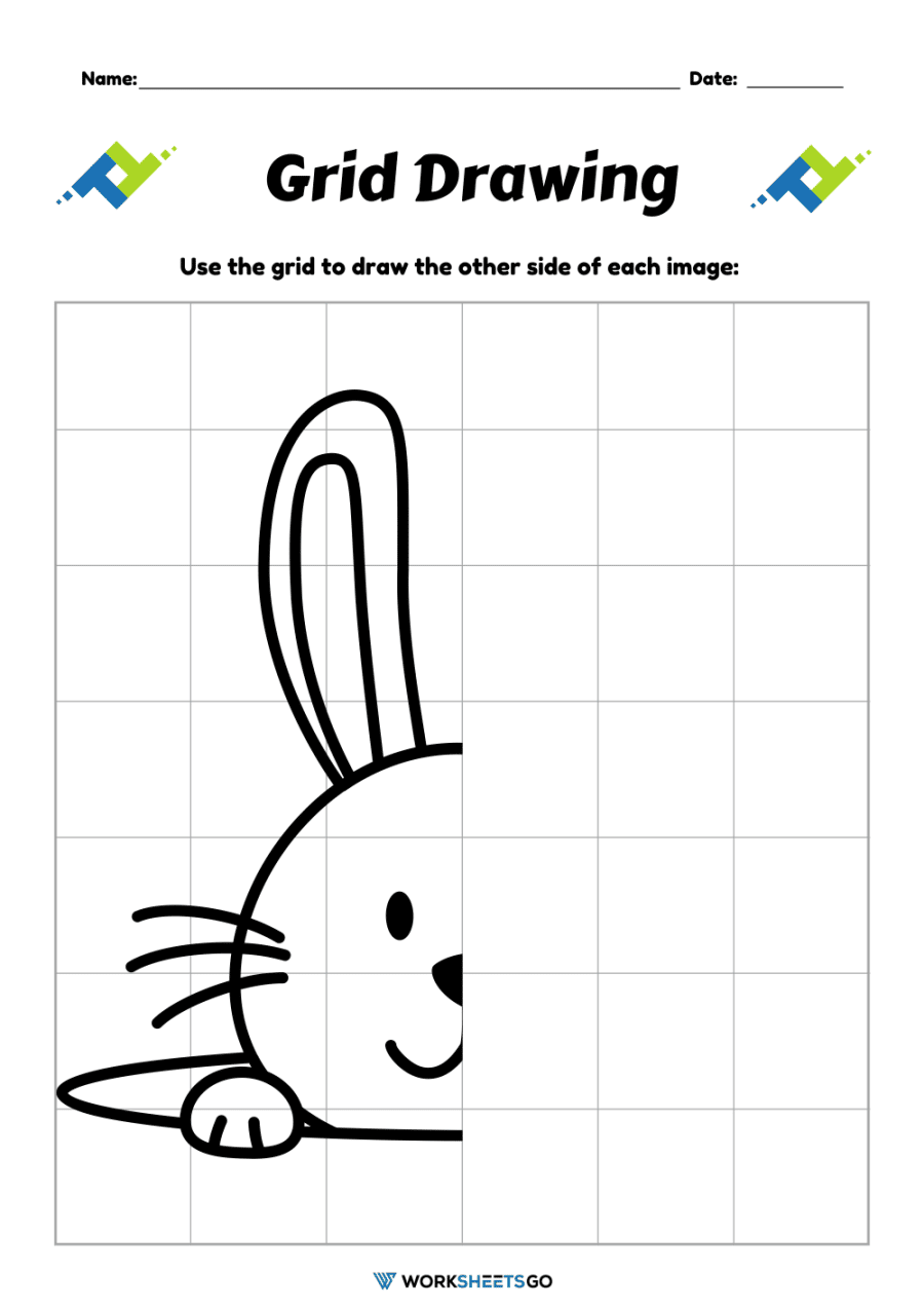 Grid Drawing Worksheets WorksheetsGO