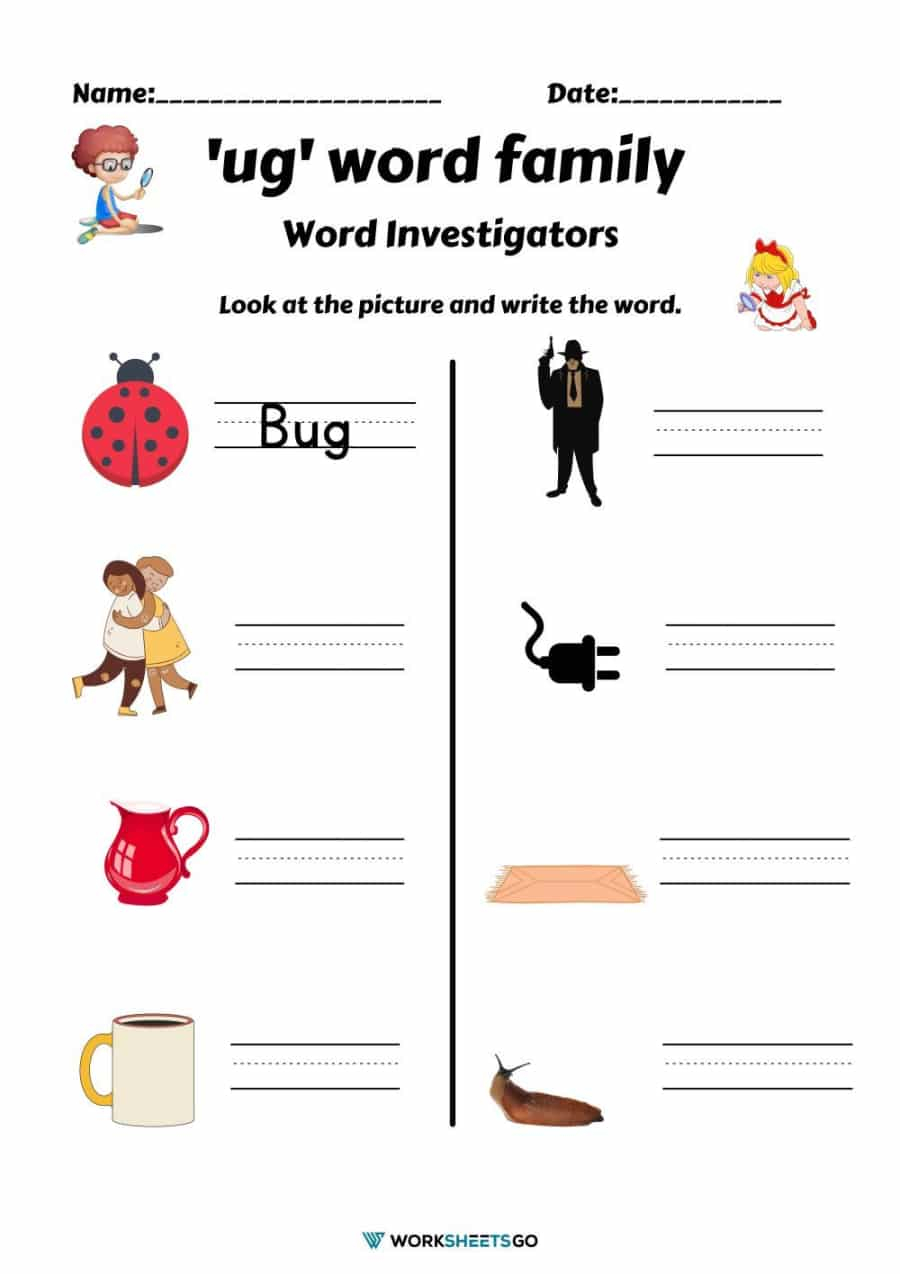 Ug Word Family Word Investigators 1