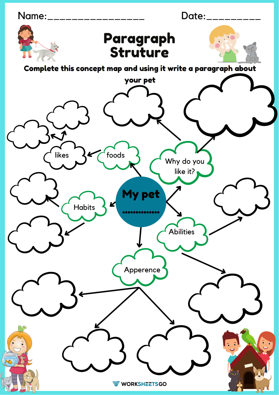 Correct The Paragraph Worksheet - Worksheets For Kindergarten